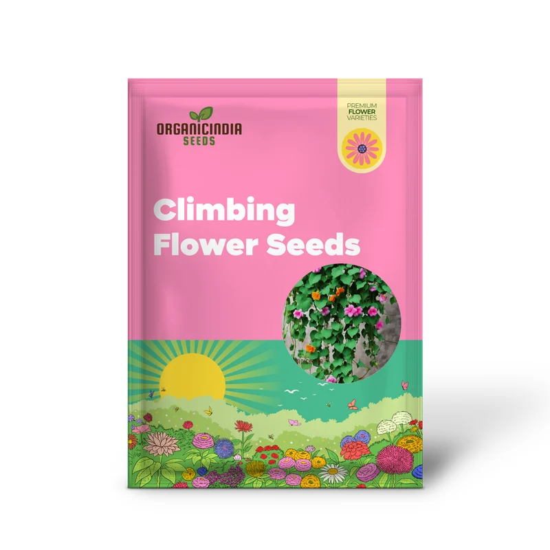Climbing Flower Seeds – Premium Vine Varieties for Vertical Garden Beauty