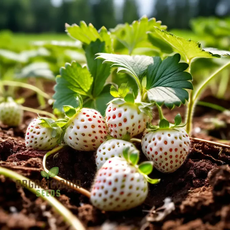 White Strawberry Seeds for Planting, Enhance Your Garden with Snow White Fruit Seeds