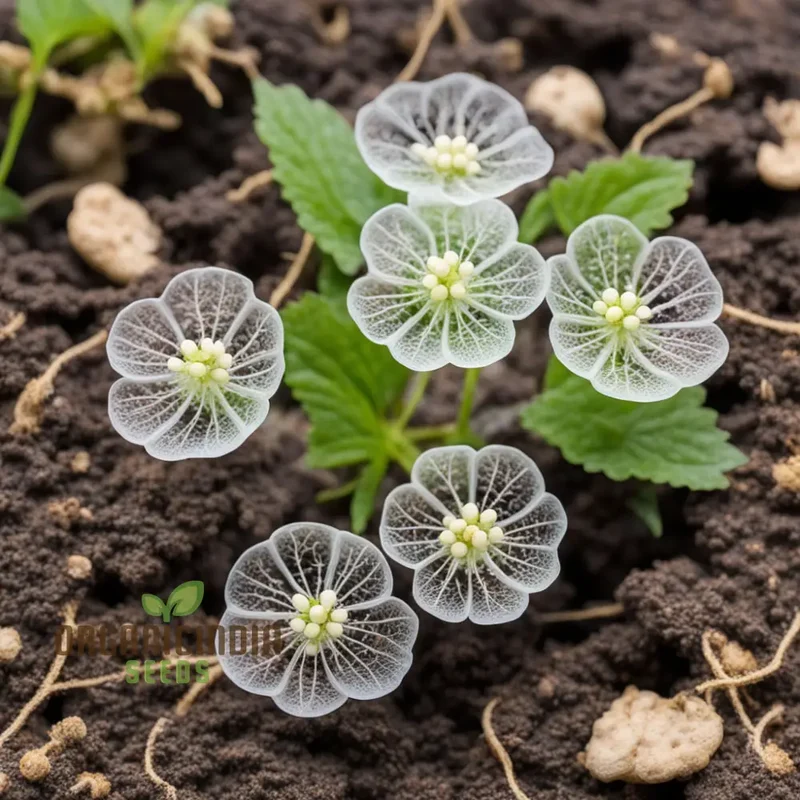 Diphylleia grayi Seeds, Transparent Skeleton Flower Seeds