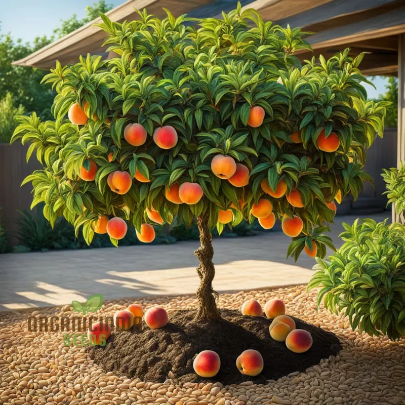 Petite Majesty, Dwarf Peach Fruit Tree Indoor/Outdoor Seeds for Your Garden Haven