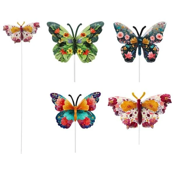 Gartenstecker Schmetterling