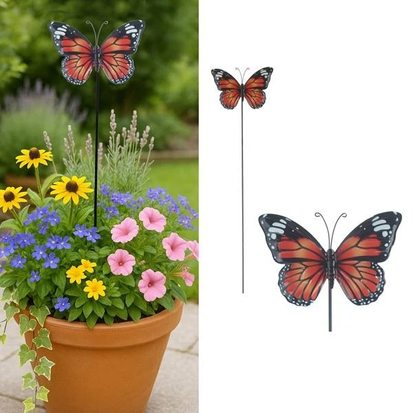 Gartenstecker Schmetterling