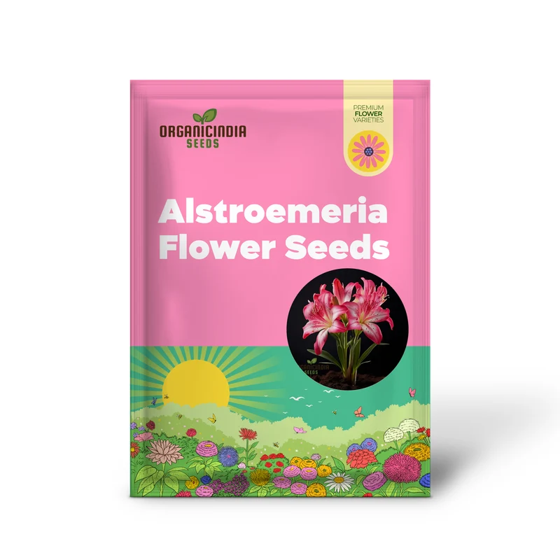 Alstroemeria Seeds – Colorful Perennial Blooms for Garden Planting