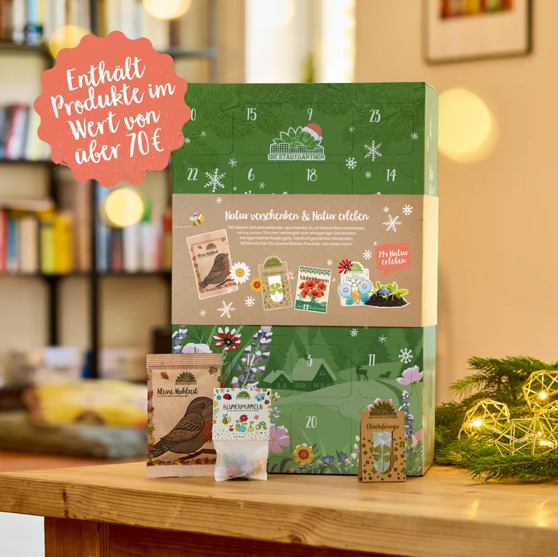 Stadtgärtner-Adventskalender "Naturerlebnis"