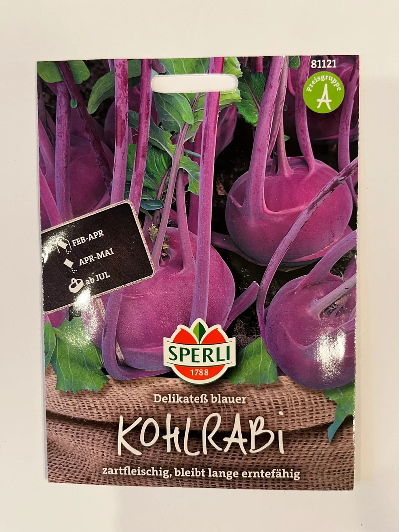 Kohlrabi Delikateß blauer