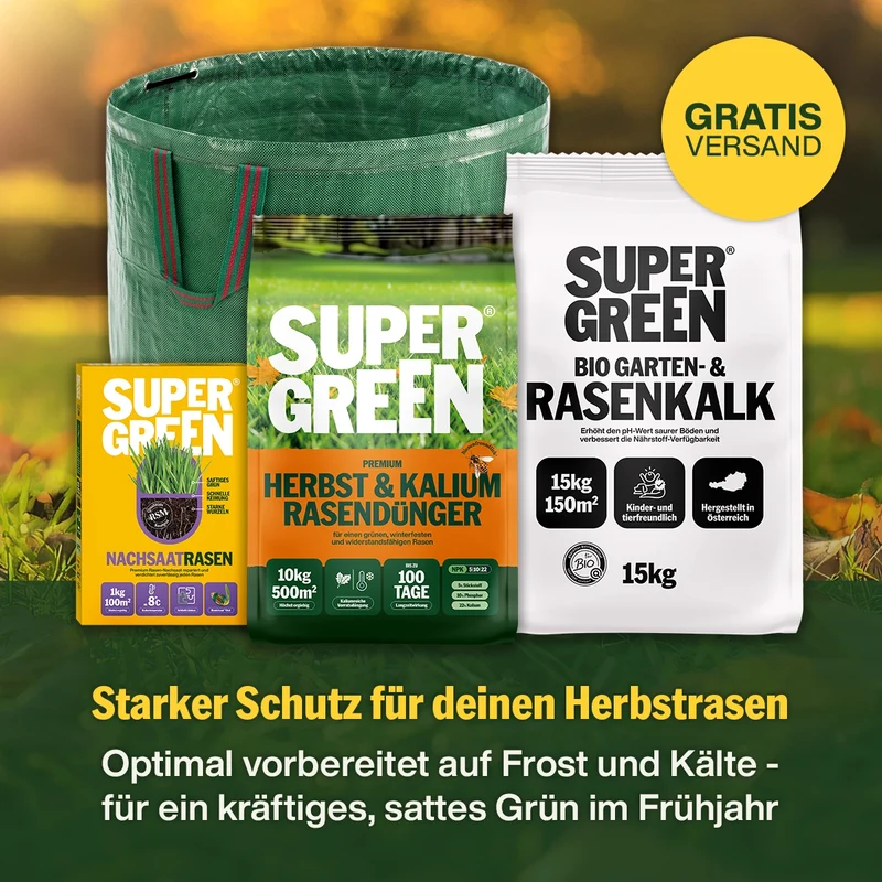 Herbst-Rasenpflege-Set