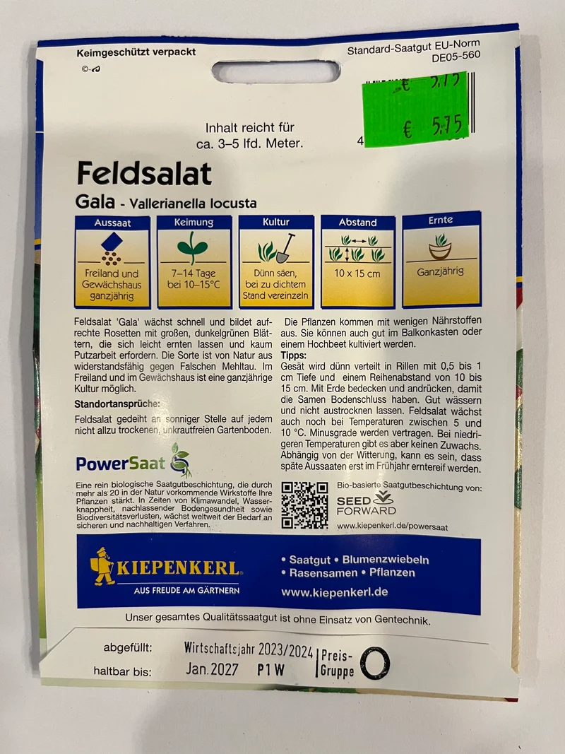 Feldsalat Gala