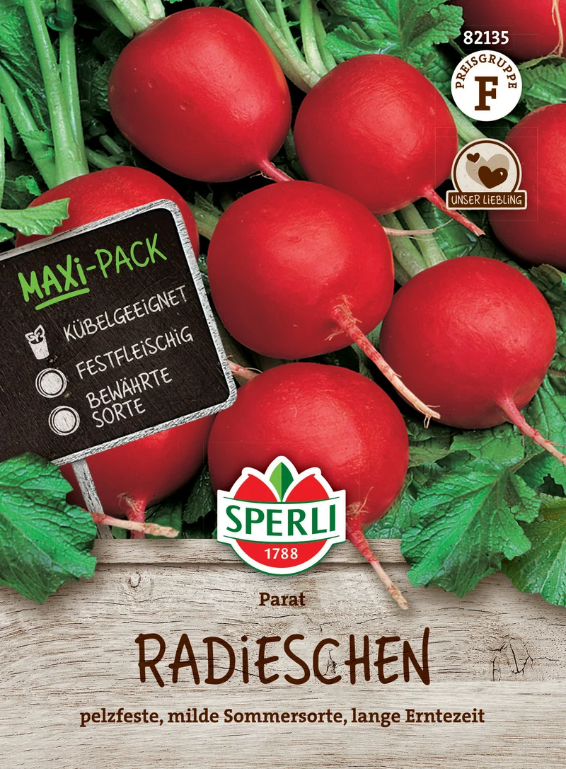Radieschen Parat 10 g Saatgut