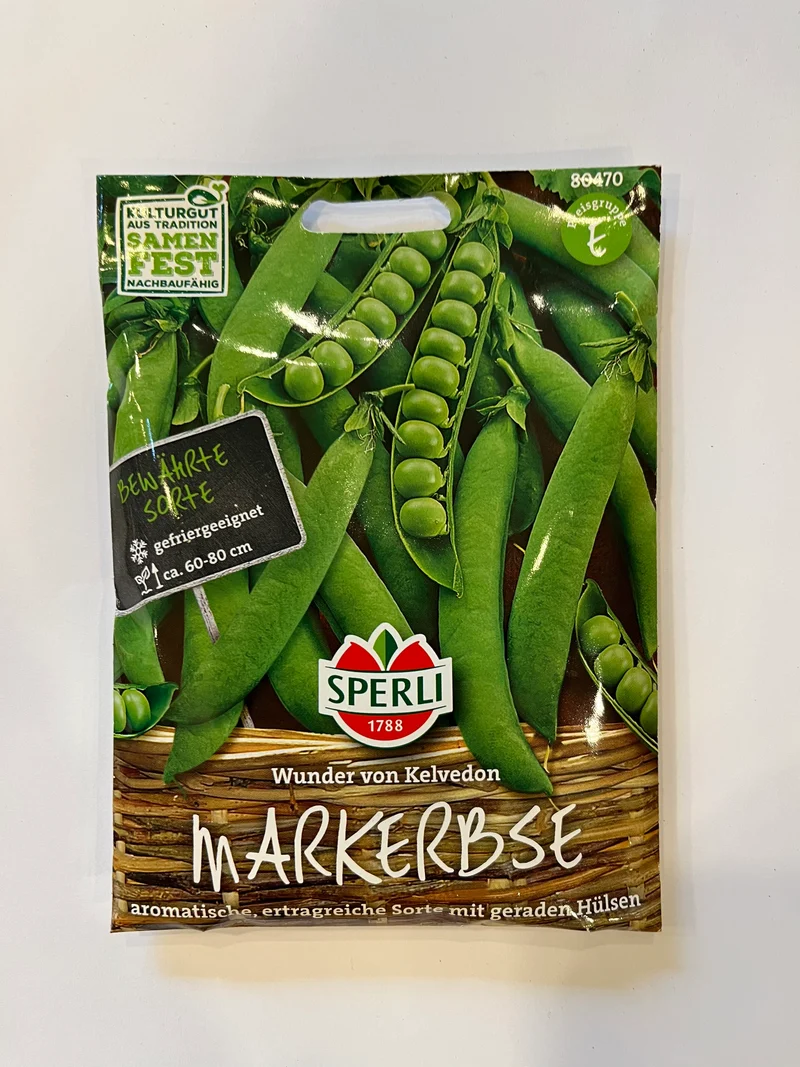 Erbse Markerbse Wunder von Kelvedon