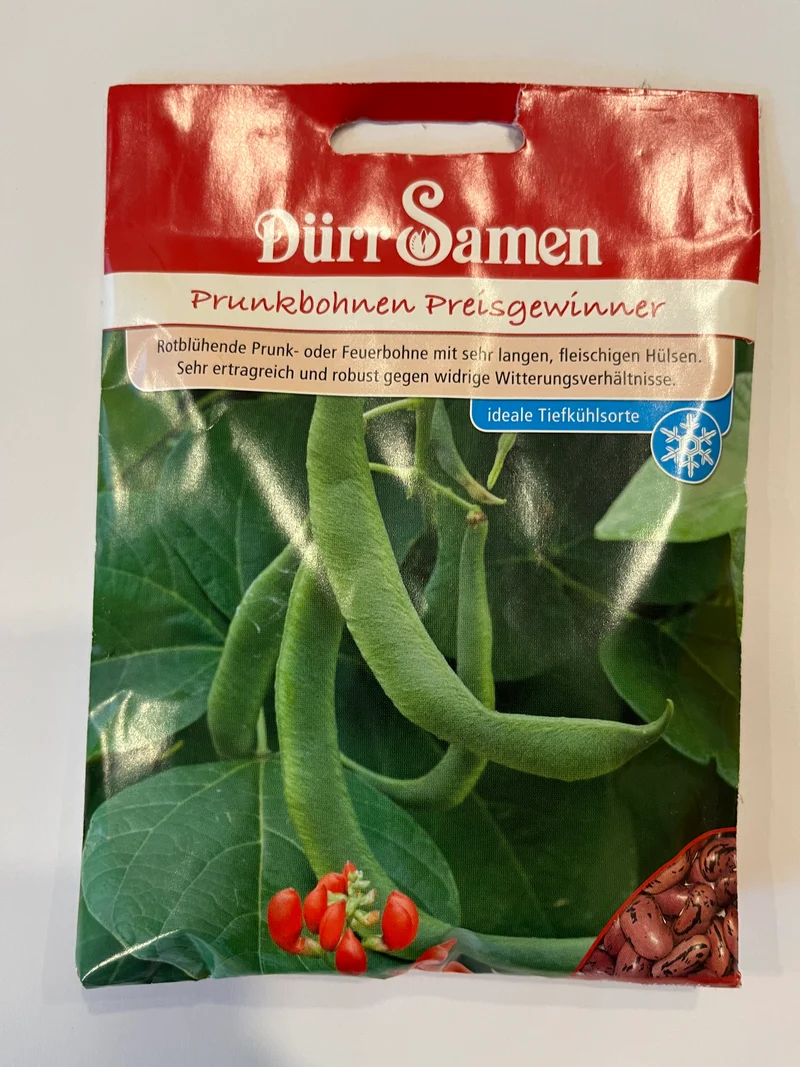 Prunkbohnen Preisgewinner