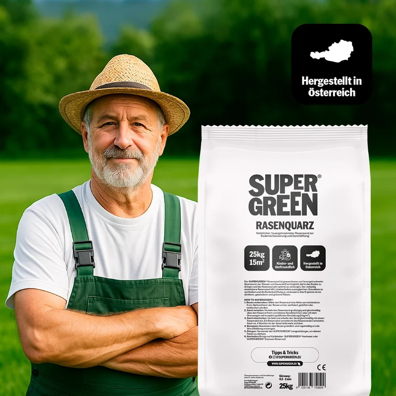Rasen-Quarzsand, 1.000kg (40 Säcke auf Palette) inkl. Lieferung