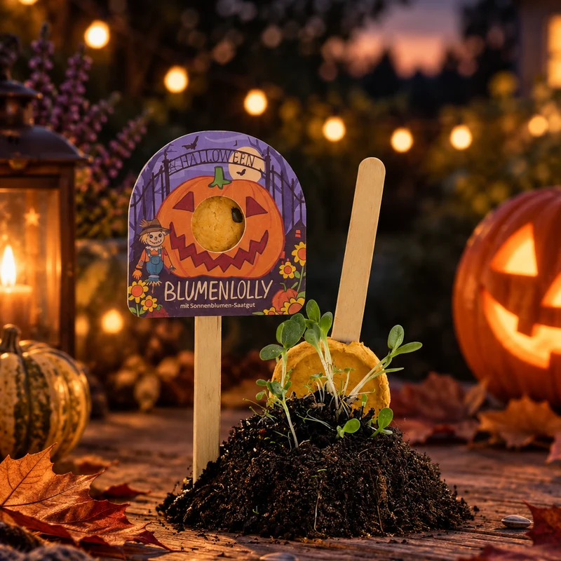 Halloween - Blumenlolly - Sonnenblume