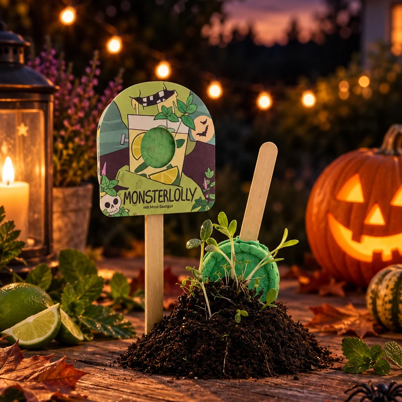Halloween - Monsterlolly - Minze
