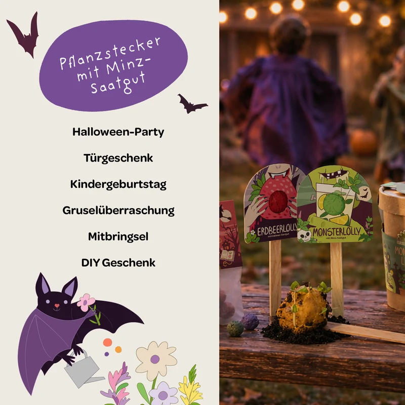 Halloween - Monsterlolly - Minze