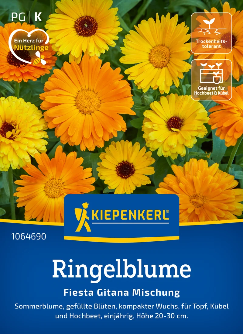 Ringelblume Fiesta Gitana Mischung Saatgut