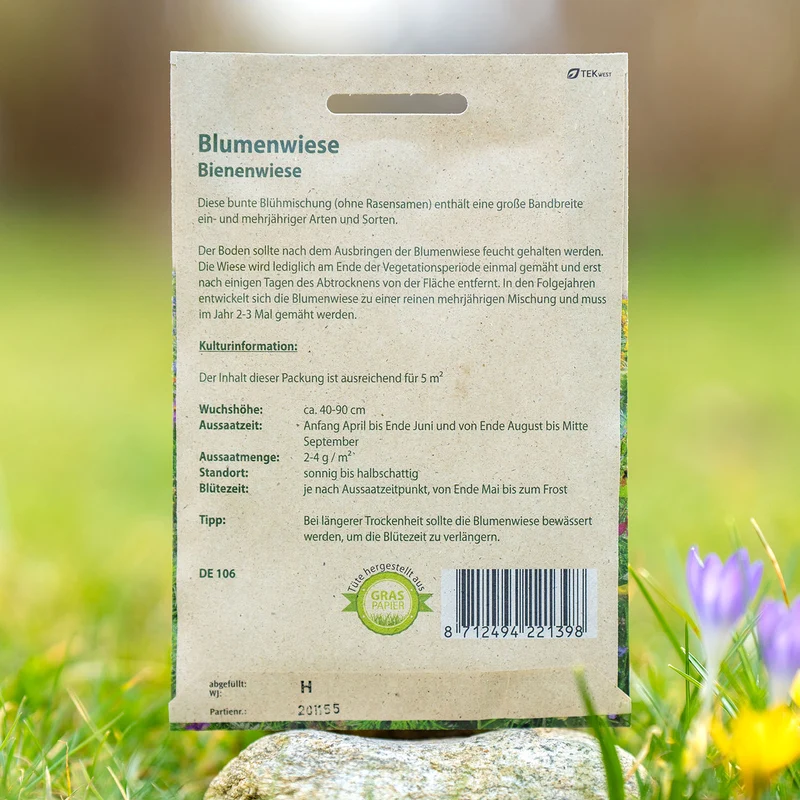 Blumenwiese Bienenwiese 5 m²