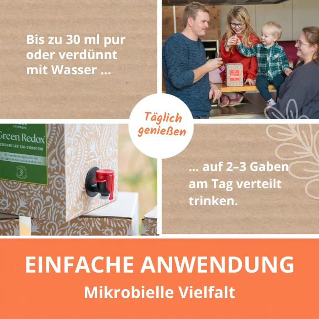 Black Redox - veganes EM-Tonicum mit Moor-Komposition