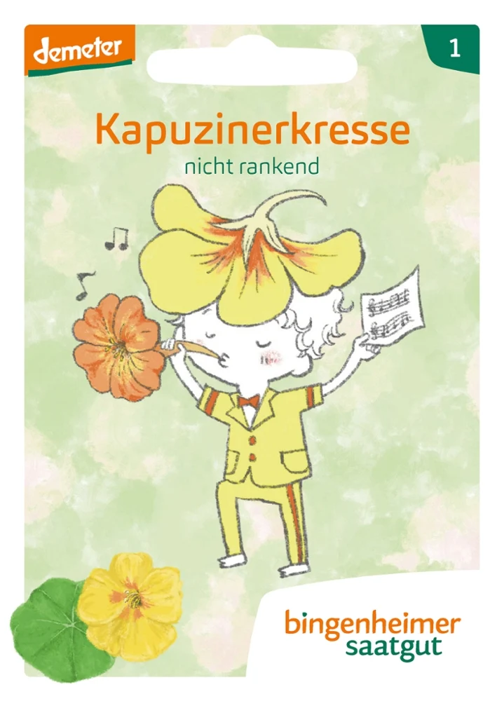 BIO Saatgut Kapuzinerkresse nicht rankend