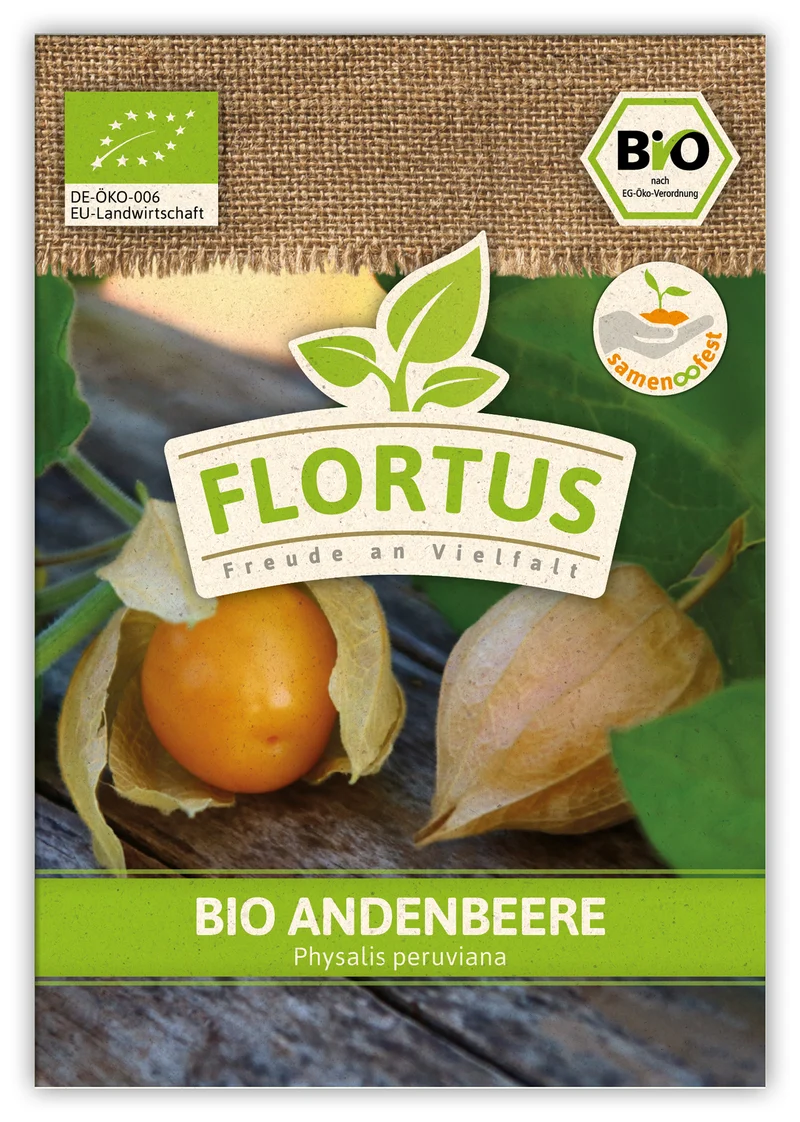 Andenbeere (100 Tütchen) | BIO Andenbeerensamen von FLORTUS