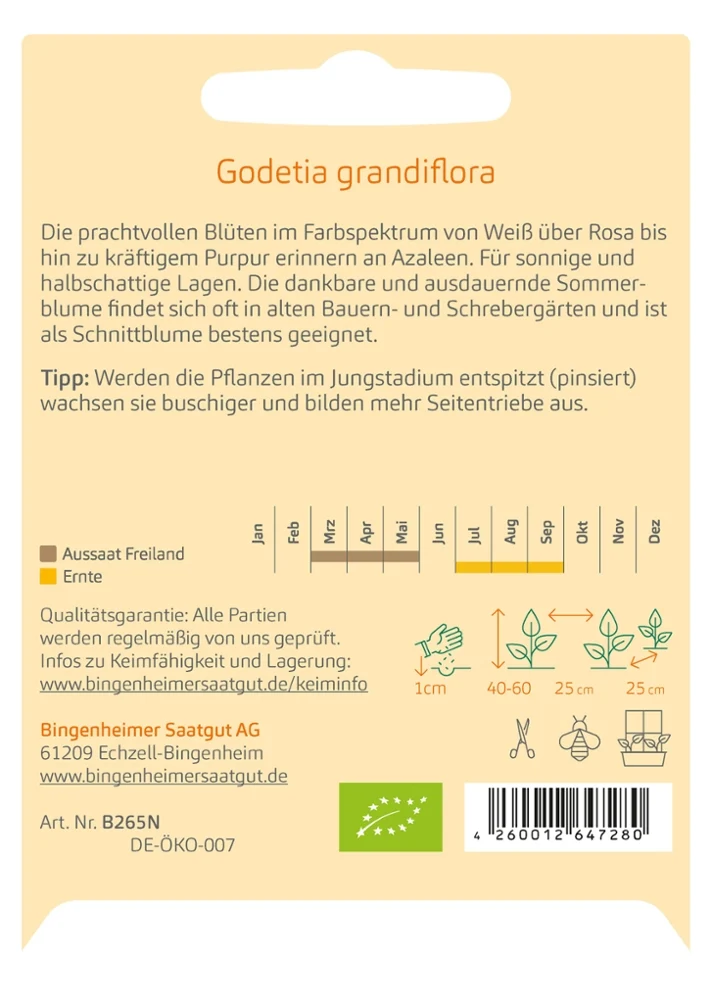 BIO Saatgut Atlasblume