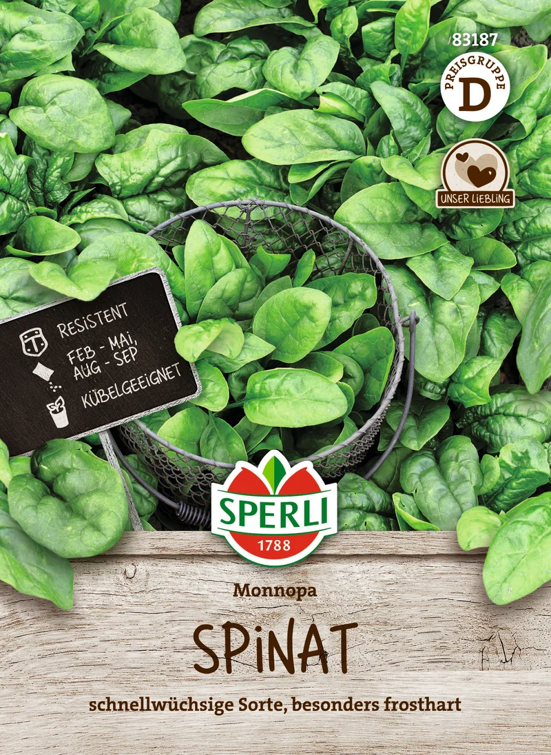 Spinat Monnopa Saatgut