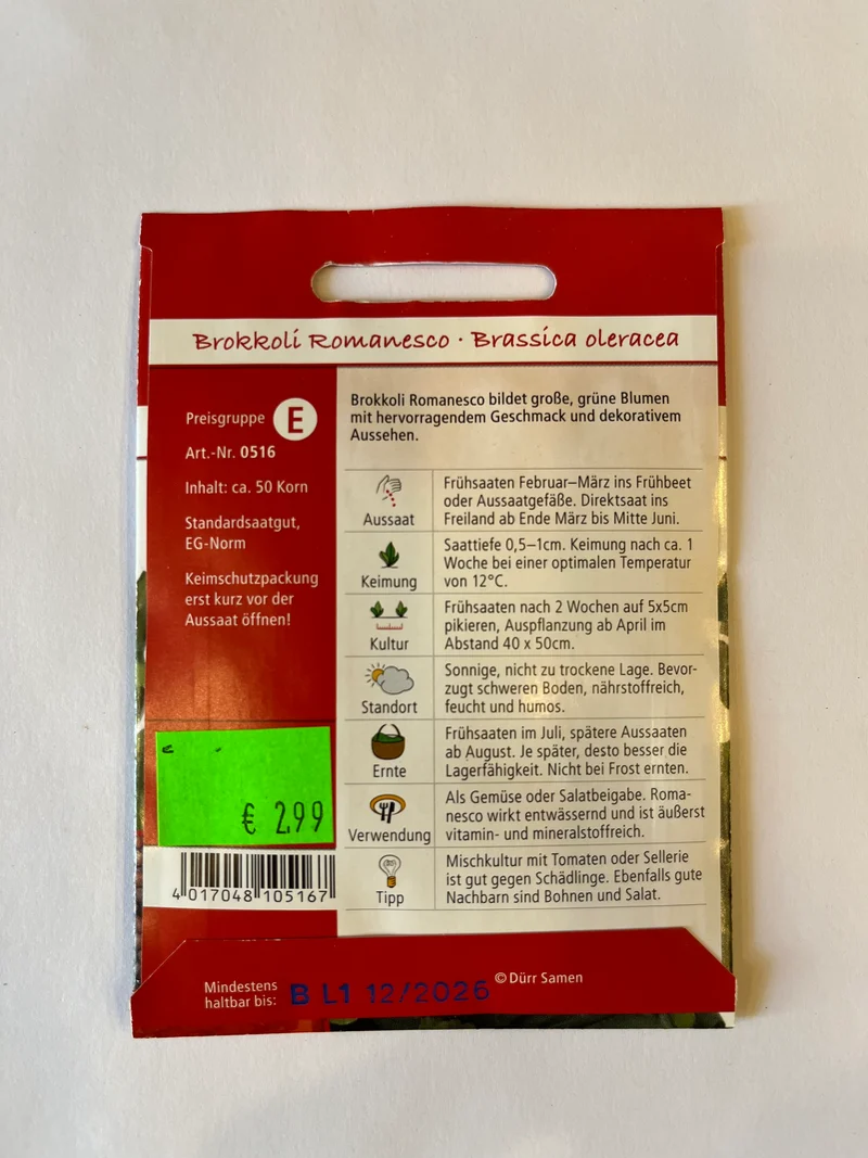 Brokkoli Romanesco