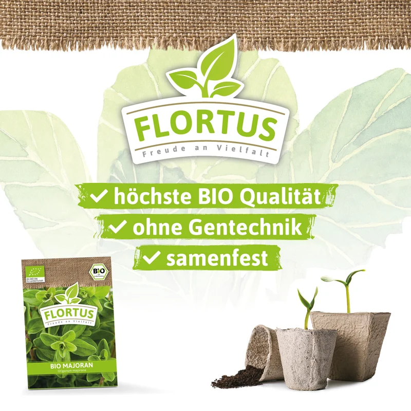 Majoran | BIO Majoransamen von FLORTUS