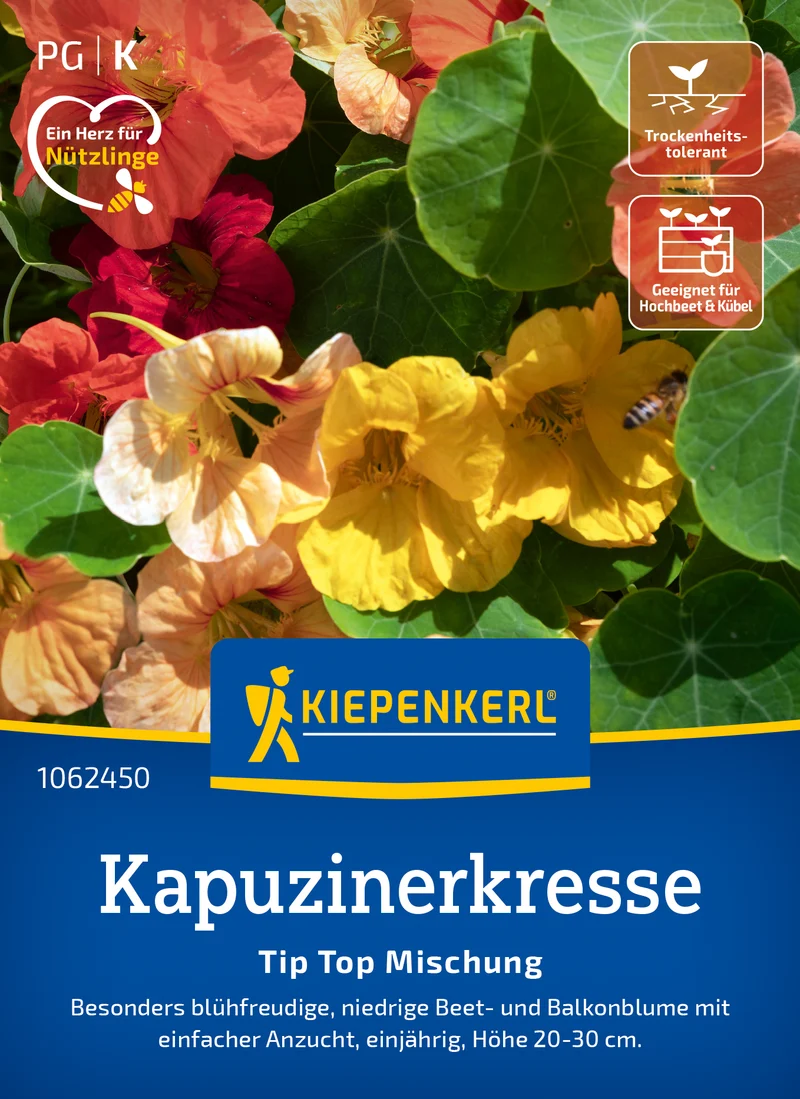 Kapuzinerkresse Tip Top Mischung Saatgut