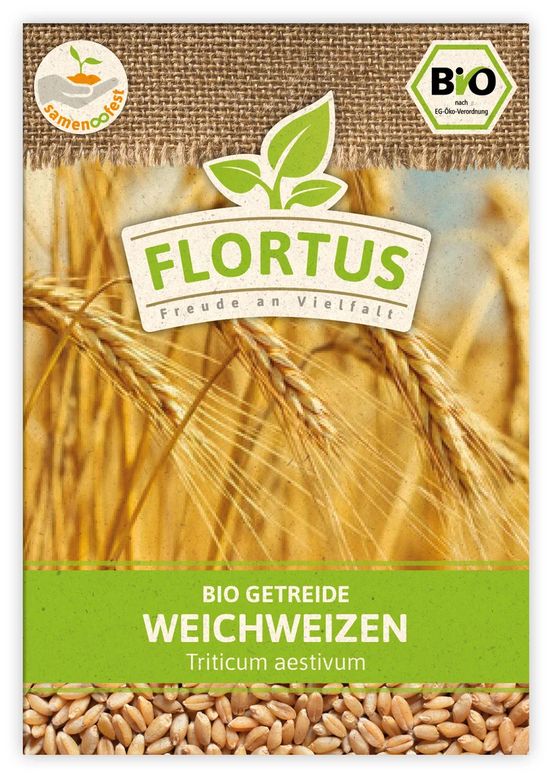 Weichweizen | BIO Getreidesamen von FLORTUS