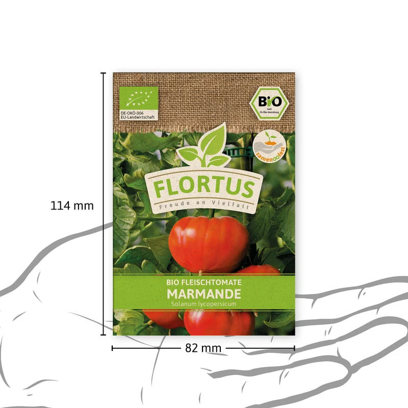 Fleischtomate Marmande | BIO Tomatensamen von FLORTUS