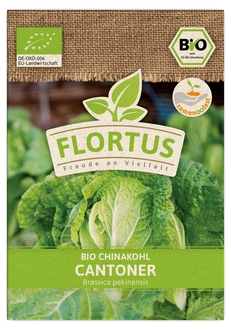 Chinakohl Cantoner | BIO Chinakohlsamen von FLORTUS