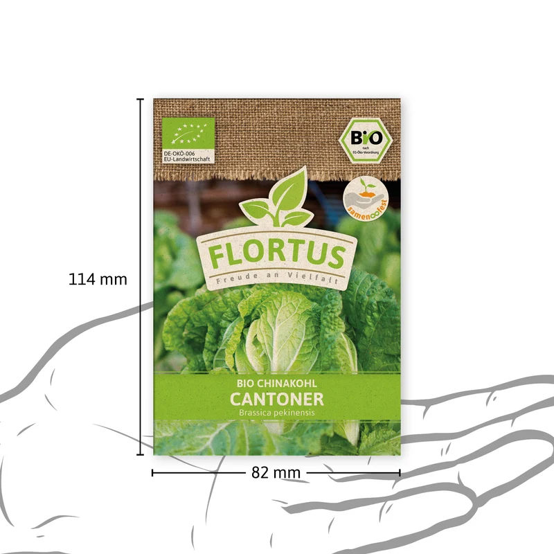 Chinakohl Cantoner | BIO Chinakohlsamen von FLORTUS