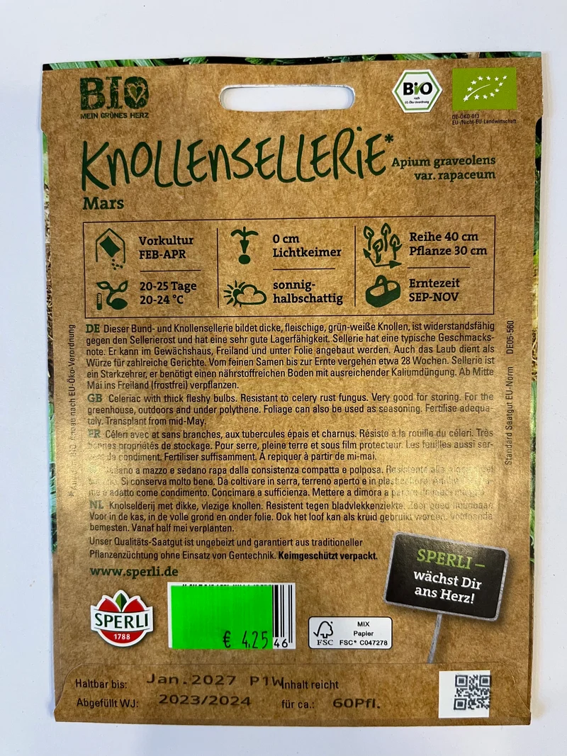 Sellerie Knollensellerie Mars
