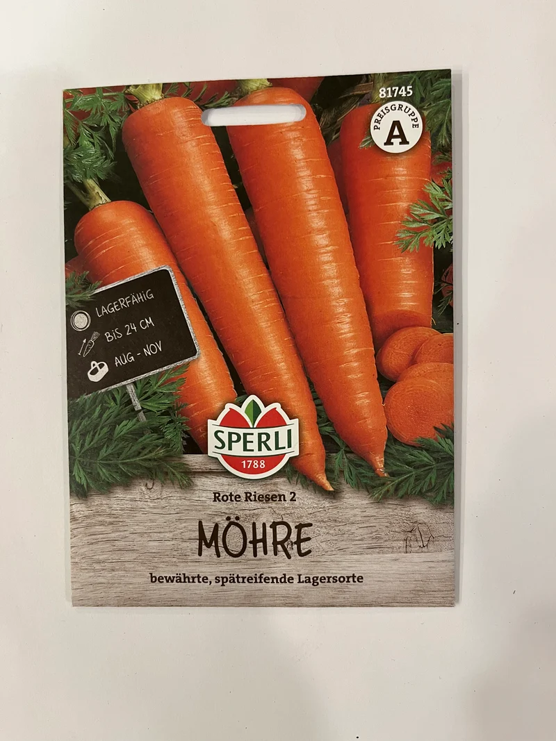 Möhre Rote Riesen