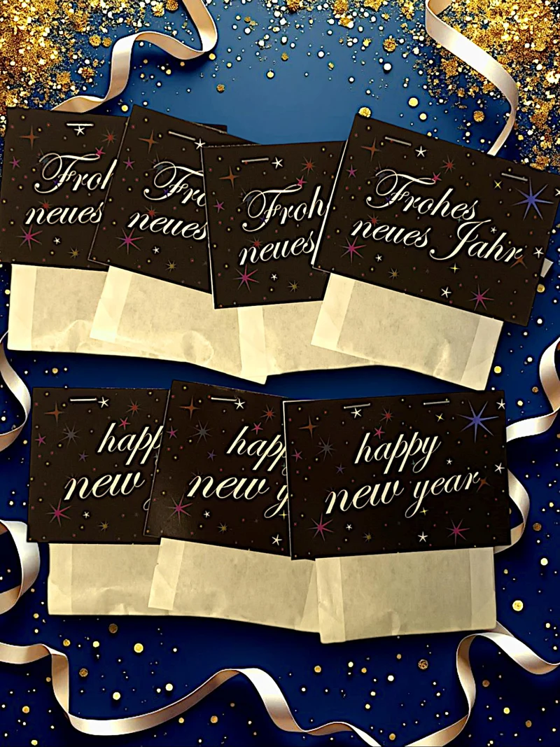 Blumengruß "Happy new Year"