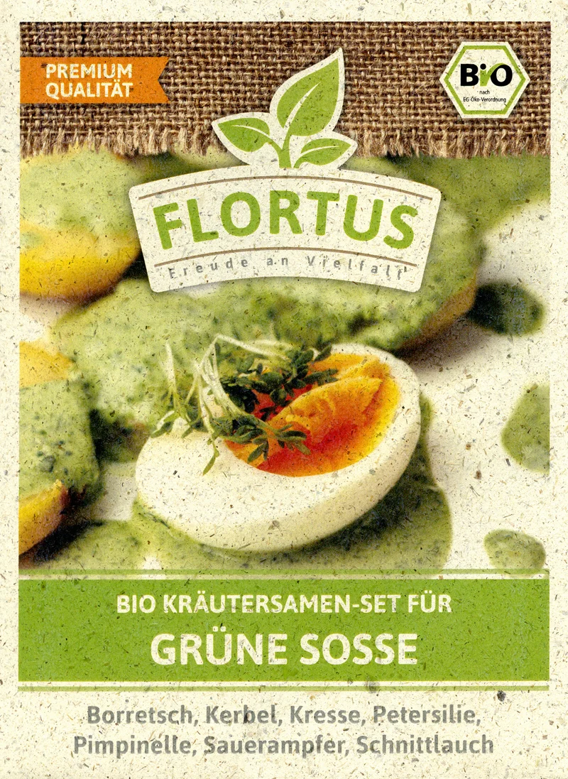Kräutersamen für Grüne Soße | BIO Samen-Sets von FLORTUS