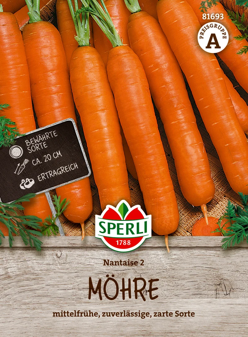 Möhre Nantaise 2 Saatgut
