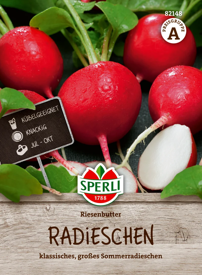Radieschen Riesenbutter Saatgut