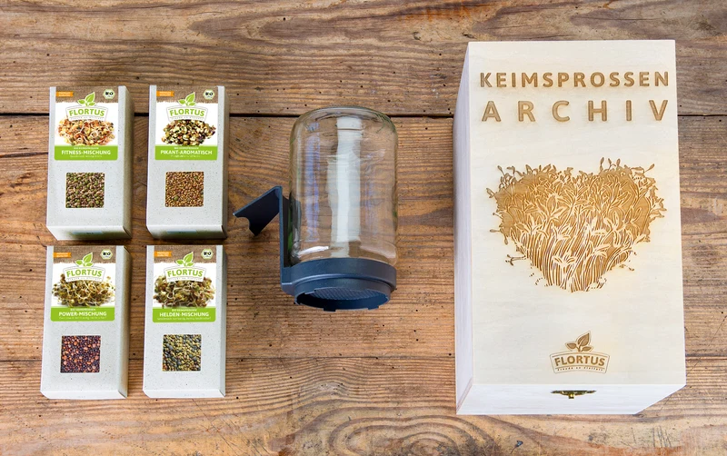 Keimsprossen Archiv - Mischungen (4 Sorten) | BIO Keimsprossen Sets von FLORTUS
