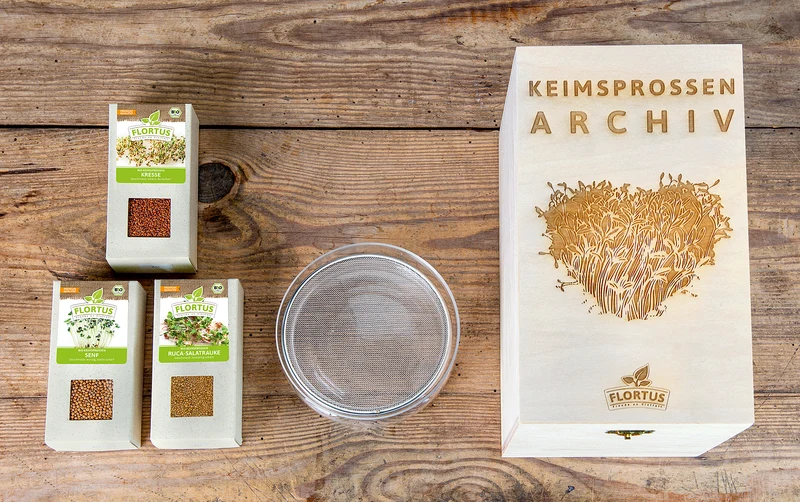 Keimsprossen Archiv - Lieblingssprossen Set (3 Sorten) | BIO Keimsprossen Sets von FLORTUS