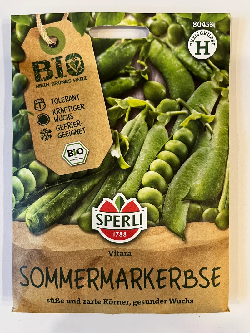 Erbse Sommermarkerbse Vitara
