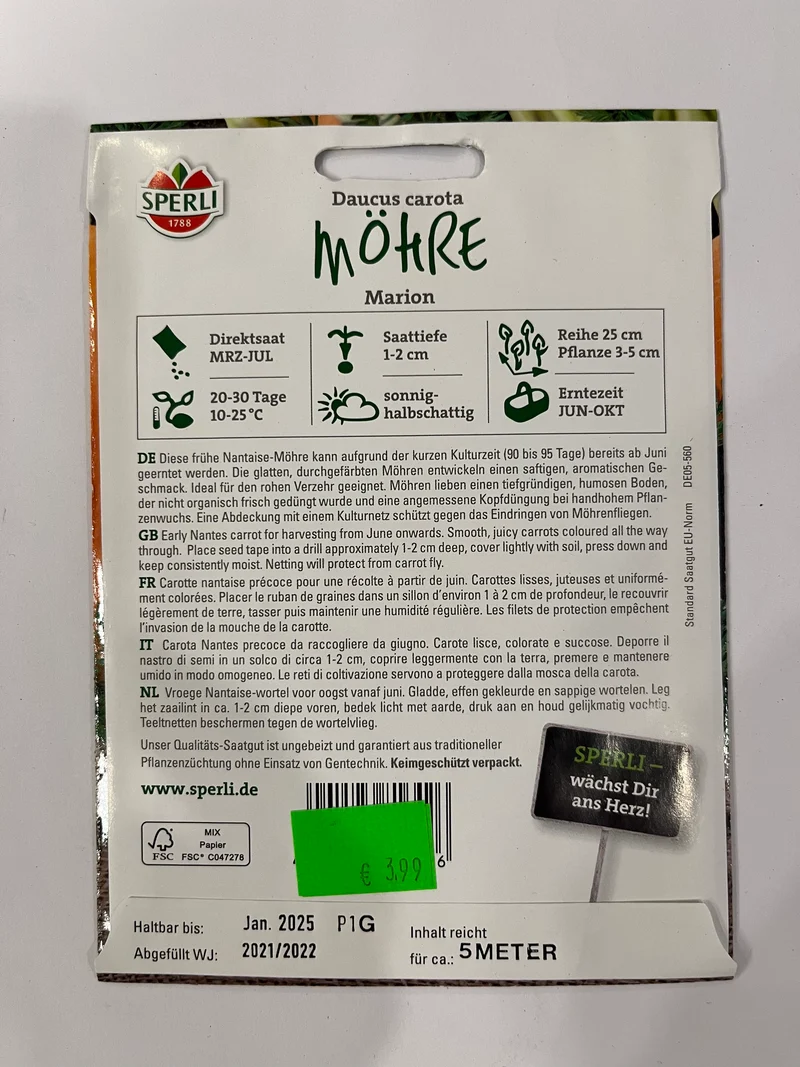 Möhre Marion