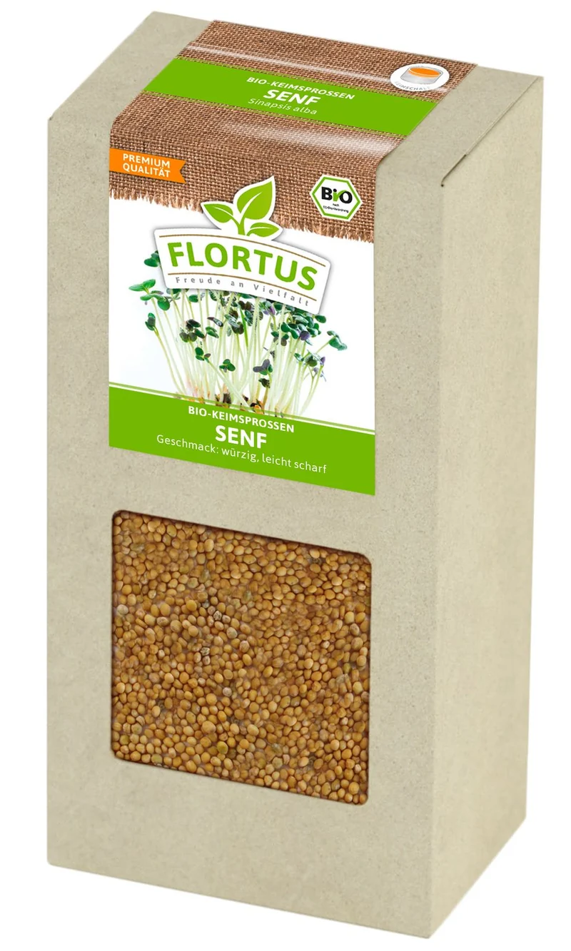 Keimsprossen Senf | BIO Keimsprossen von FLORTUS