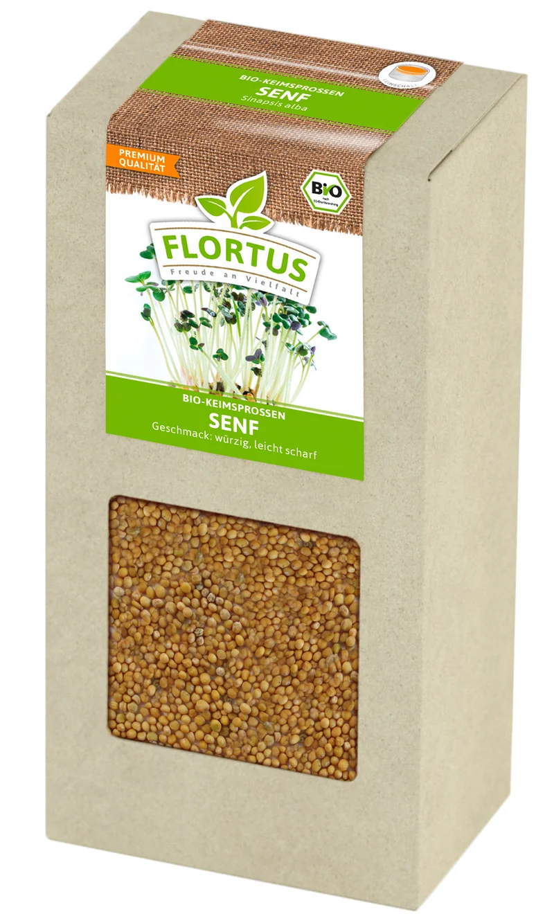 Keimsprossen Senf | BIO Keimsprossen von FLORTUS