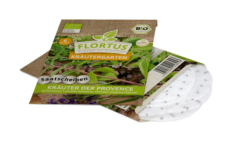 Kräuter der Provence (Saatscheiben) | BIO Saatbänder & Saatplatten von FLORTUS