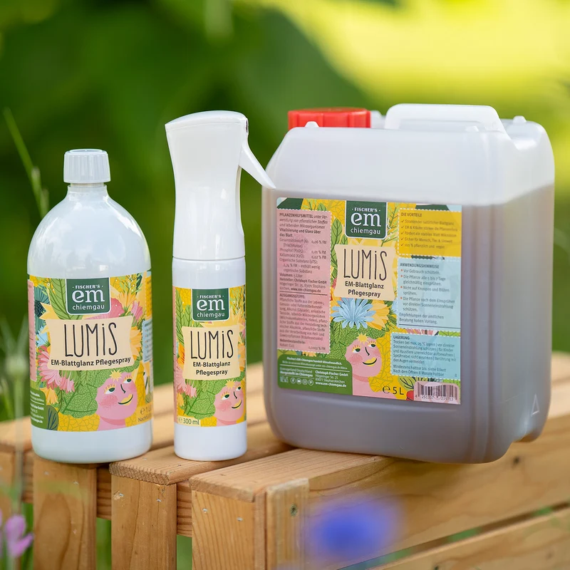 Lumis EM-Blattglanz Pflegespray
