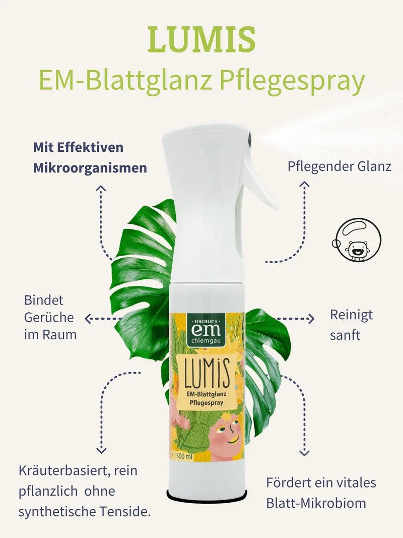 Lumis EM-Blattglanz Pflegespray