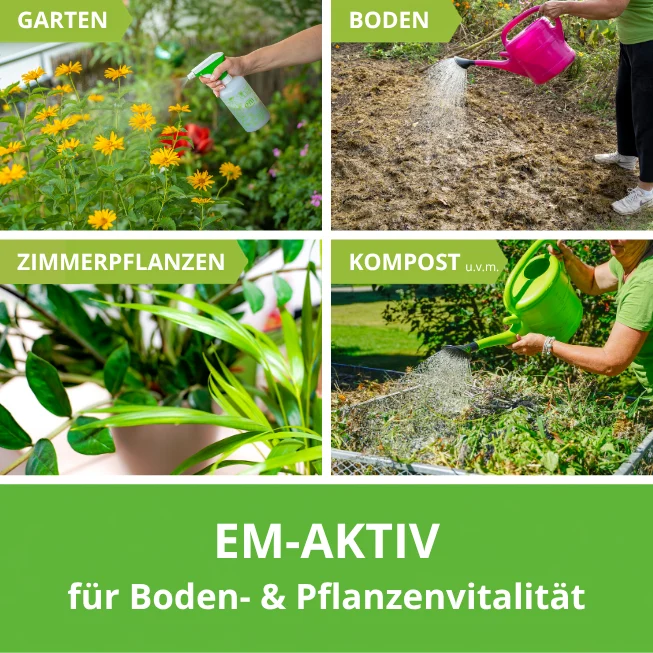 EM-aktiv - Boden- und Pflanzenvitalität