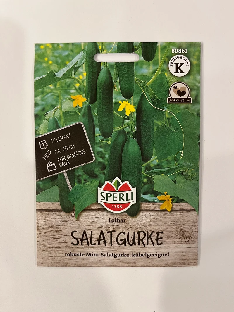 Mini-Salatgurke Lothar F1-Hybride