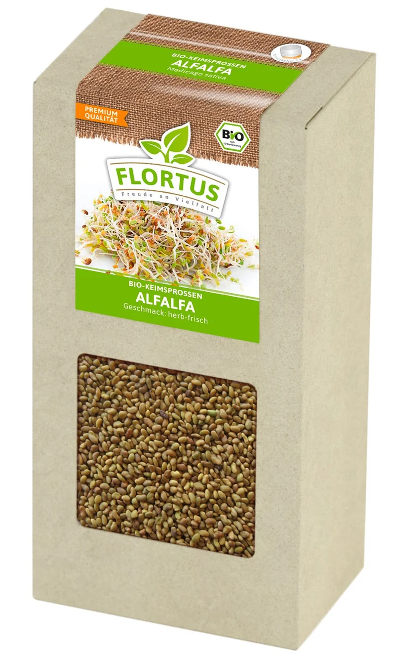 Keimsprossen Alfalfa | BIO Keimsprossen von FLORTUS